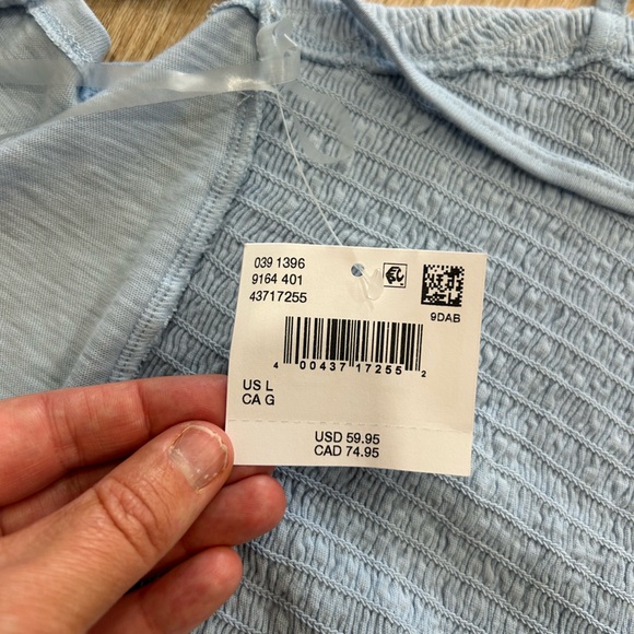 NWT AEO sunchaser knit babydoll jumpsuit - Picture 11 of 11